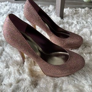 Pink Sparkle Stilettos
